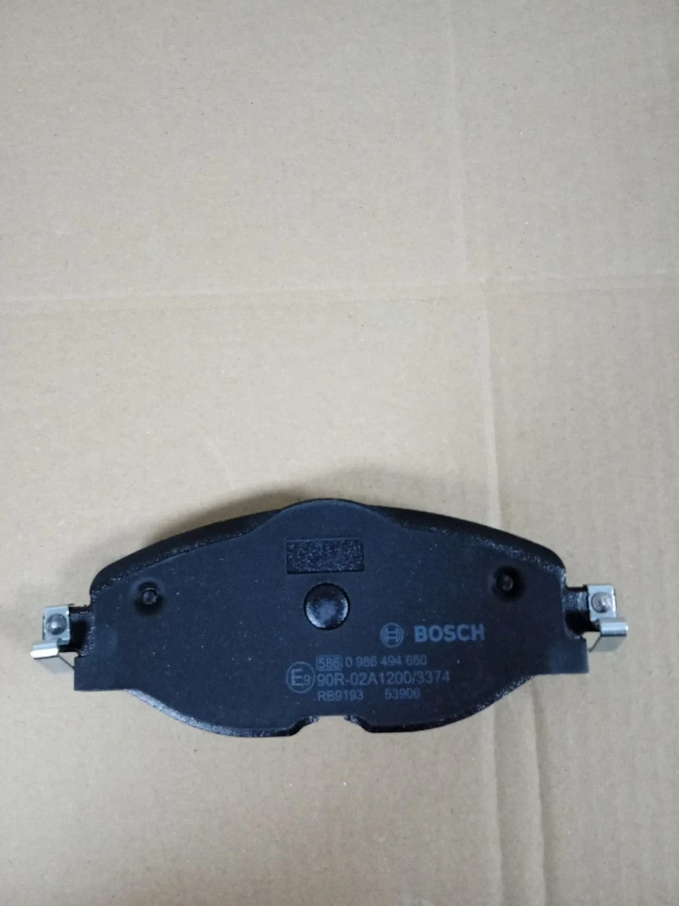 Bosch BP1505 Brake Pads Car Front Axle Quality Reduced Noise Dust ECER90 4 Pads