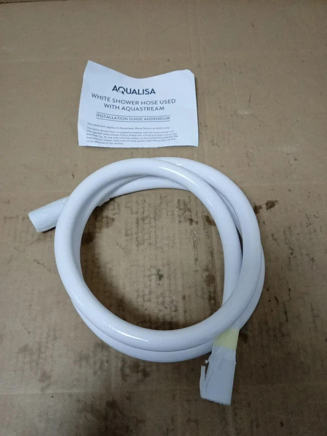 Aqualisa Smooth Thermostatic Shower Hose 1.5m White 164515 Accessory New