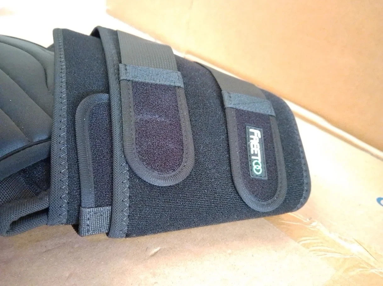 Fretoo Ergonomic Support Belt Unisex Lower Back Pain 7 Metal Stays Medium New