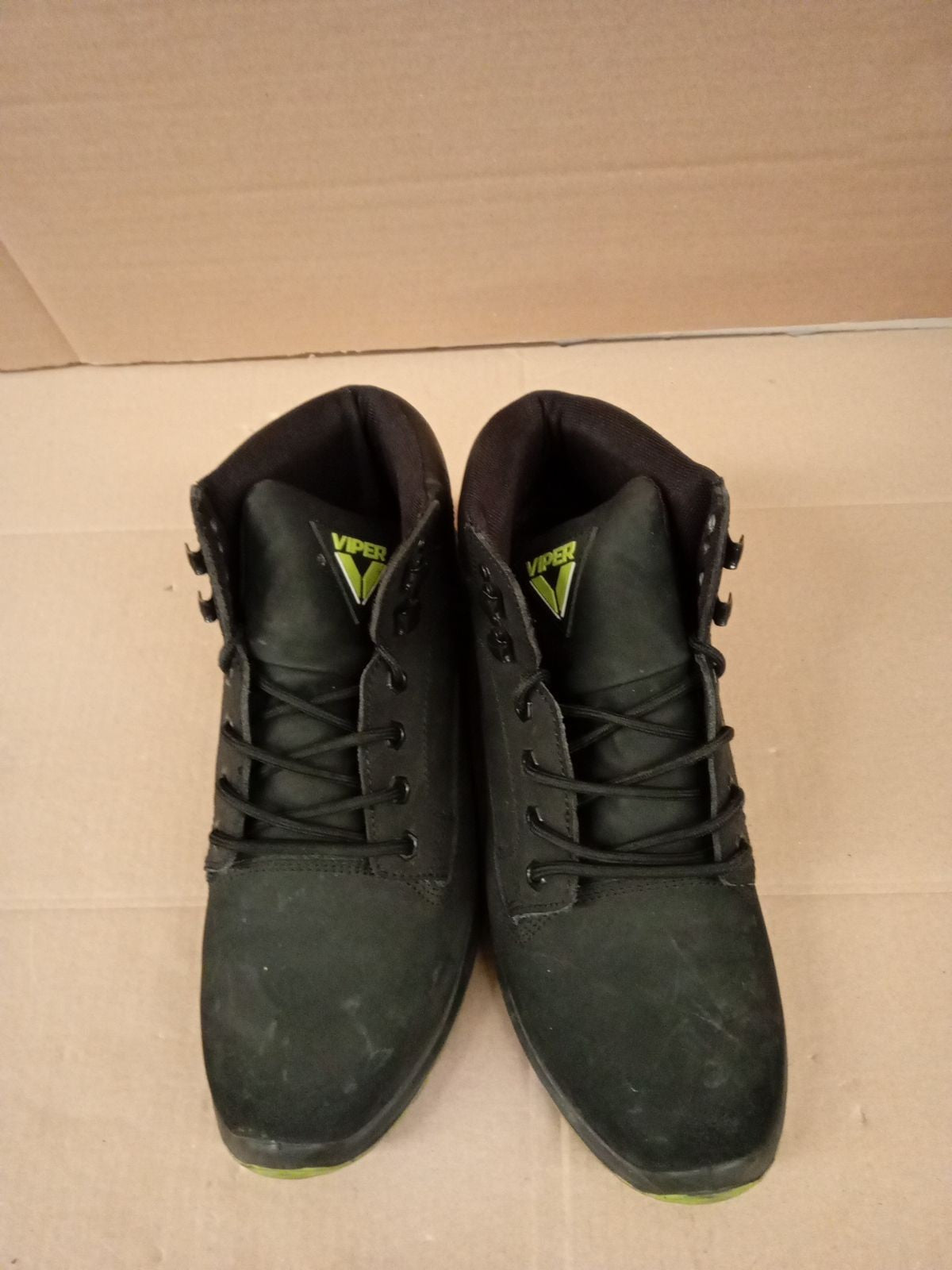 SCAN Viper Safety Work Boots UK 8 EU42 SBP SRC Steel Toe Cap Slip Resistant