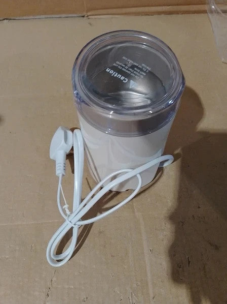 Dr Mills DM 7441 W Electric Dried Spice Coffee Grinder One Touch Operation