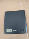 Salter Digital Kitchen Scale Capacity 3kg 2.8x18x18cm LCD Display Black