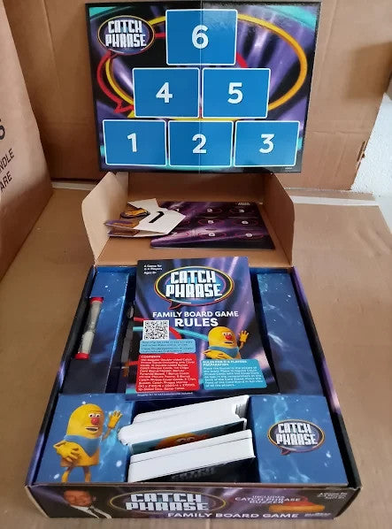 Catchphrase Stephen Mulhern Family Board Game Say What You See 8+ New