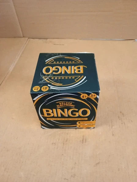 Ideal Deluxe Electronic Bingo Game Host Bingo Night Home 3+ Players 4+ New