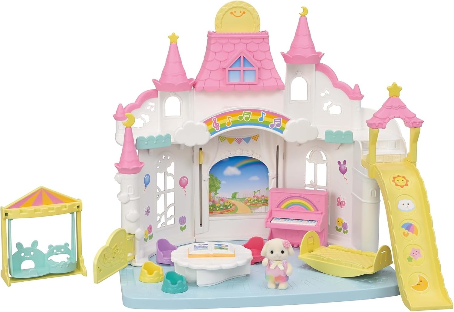 Sylvanian Families 5743 Sunny Castle Nursery Dollhouse Playsets 1:24 New