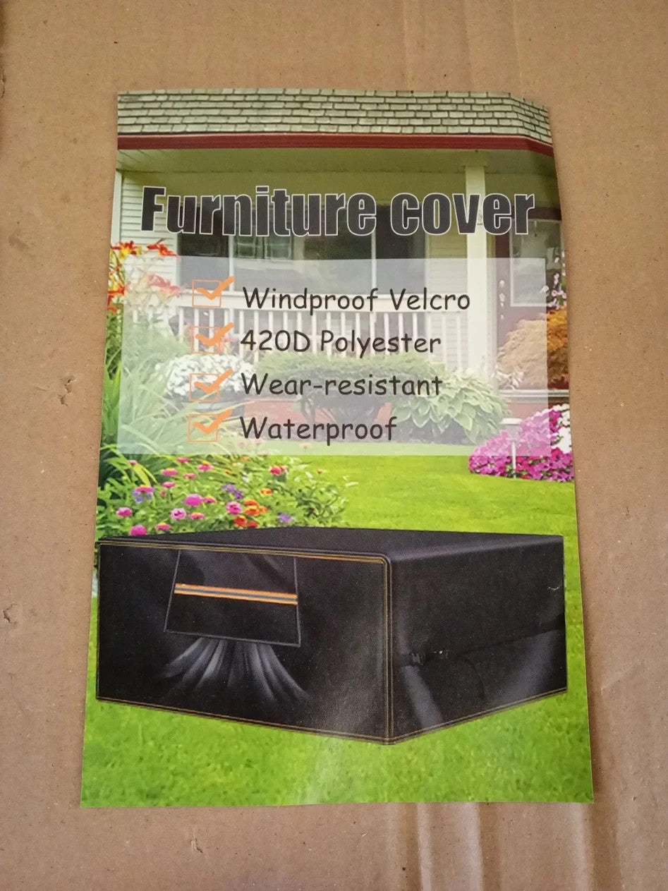 Outdoor Garden Furniture Covers Waterproof 300x250x100cm Rectangular 420D New