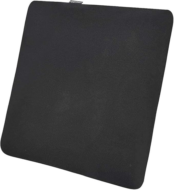 Amazon Basics Square Memory Foam Seat Cushion 37.6x38x3cm Black New