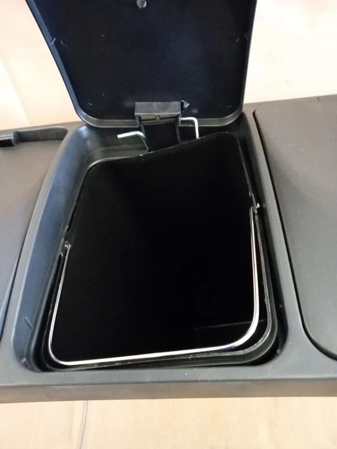Habitat 45 Litre Triple Compartment Recycling Bin Made From Stainless Steel
