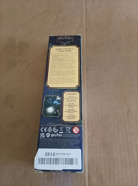 Wow Stuff Harry Potter Lumos Wand 7in Light Up Wizarding World Gifts 3+ New