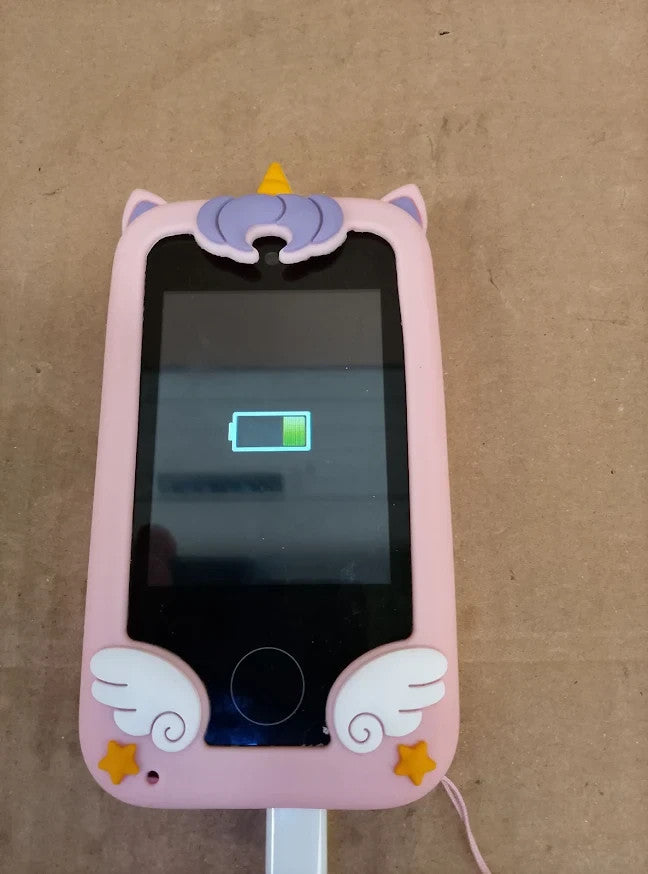 UCIDCI Unicorn Kids Smart Phone Toy Dual Camera Learning Games MP3 Player