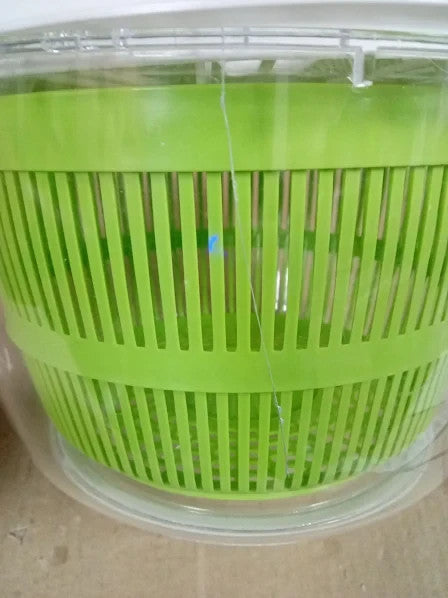 Kitchen Craft Deluxe Salad Spinner Dresser BPA Plastic Free Easy To Clean
