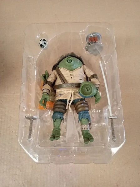 Neca Official Universal Monsters Vs Teenage Mutant Ninja Turtle Leonardo 7in