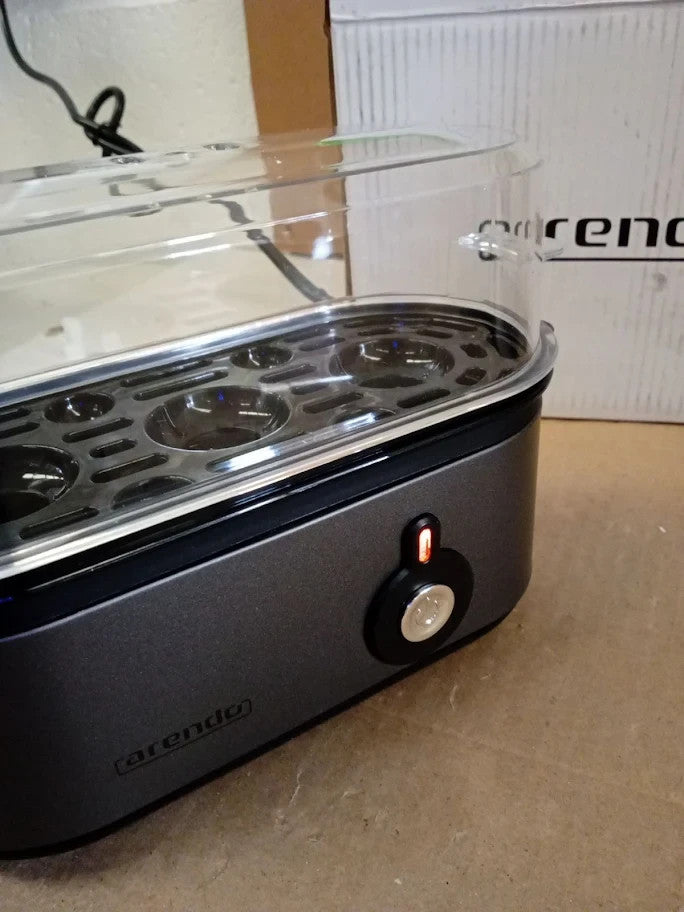 Arendo Electric Egg Boiler Automatic Cooker With Warming Function New