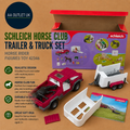 Schleich Horse Club Trailer Truck Set Rider Figures Toy 42346 Quality Design New