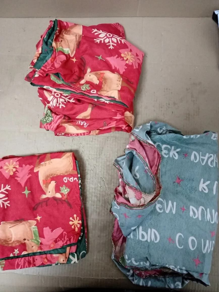 Furn Duvet Day Sleigh Team Duvet Cover Set Ultra Soft Touch Reversible New