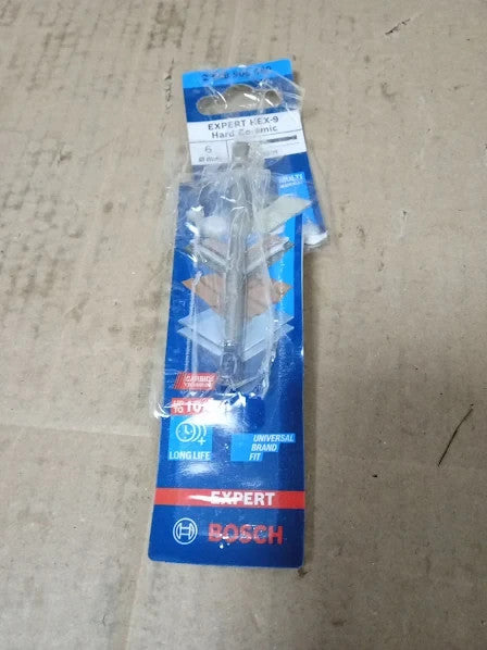 Bosch 1x Expert Hex 9 Hard Ceramic Rotary Drill Drive Bit Hard Soft Tiles