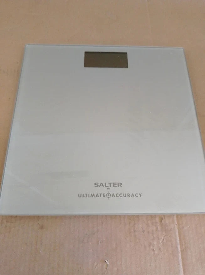 Salter Digital Bathroom Scales Silver High Accuracy Weight Scale Monitor
