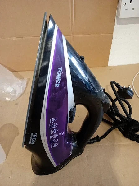 Tower Ceraglide Ultra Speed Iron Ceramic Soleplate 3100W 360ml Water Tank