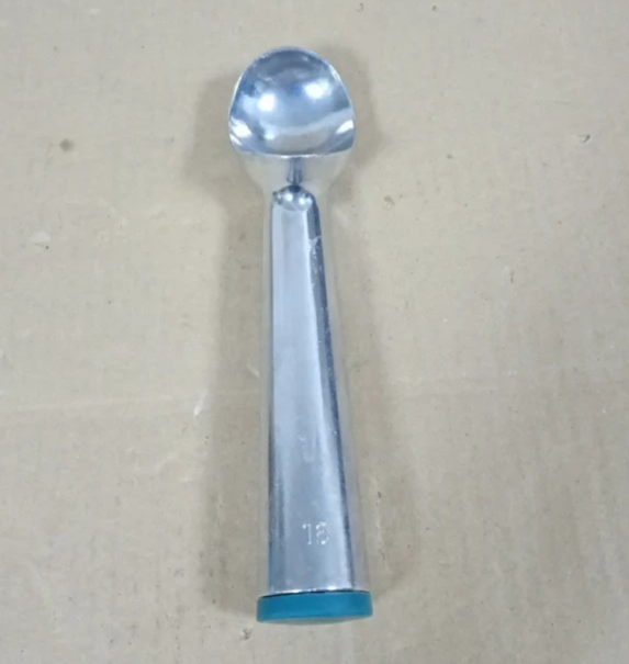 Vogue Ice Cream Scoop 2.5oz Durable Aluminium Scooper Green Handle J089 Design