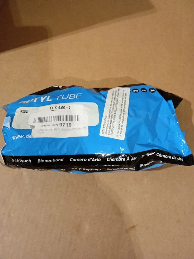 Bits4reasons 5in Diameter Multipurpose Butyl Inner Tube TB 11x4.00-5 Rubber New