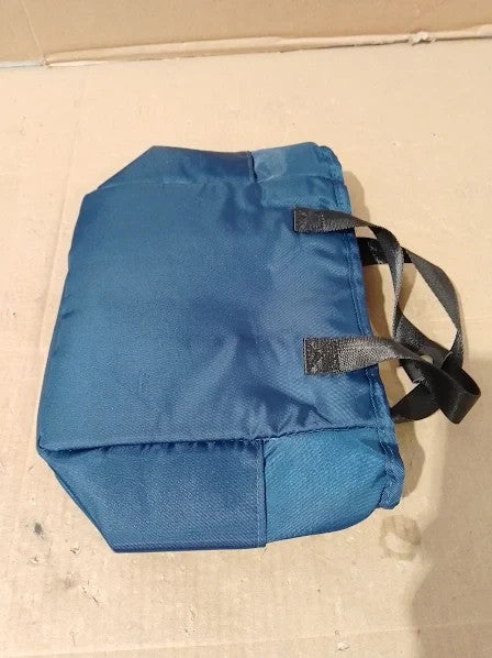 Innkgle Insulated Lunch Bag Navy Blue Peva Liner Triple Layer 14x23x22cm New