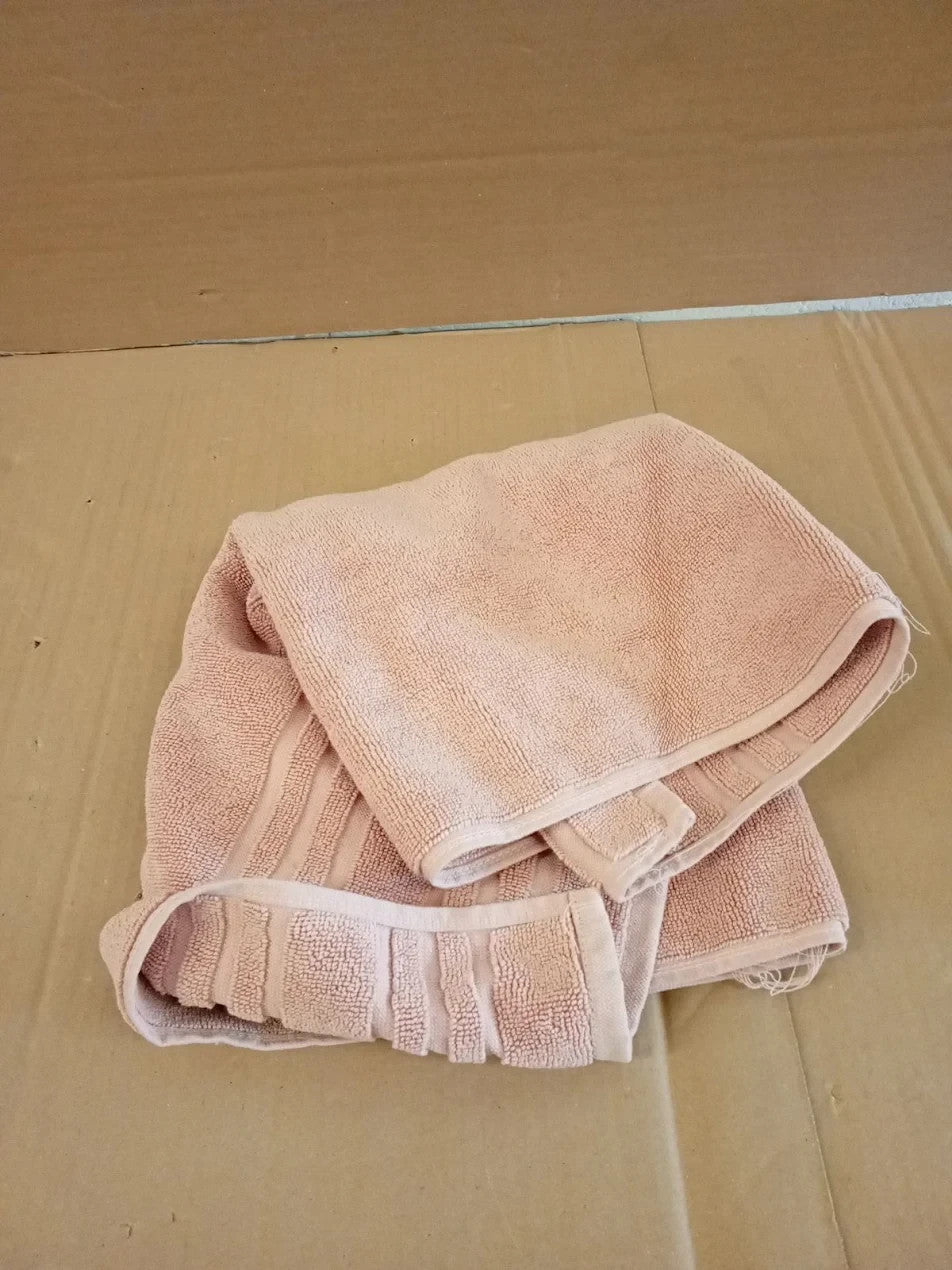 Habitat Hygro Cotton Anti Microbial Bath Mat Blush 80x50cm Machine Washable