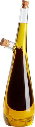 Tala Pourer Drizzle Elegant Glass Store Pour Both Oil Vinegar Duel Storage New