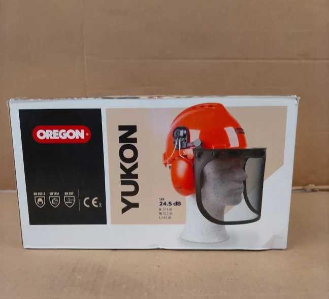 Oregon 562412 Chainsaw Safety Helmet Ear Defenders Mesh Visor Quality Design New