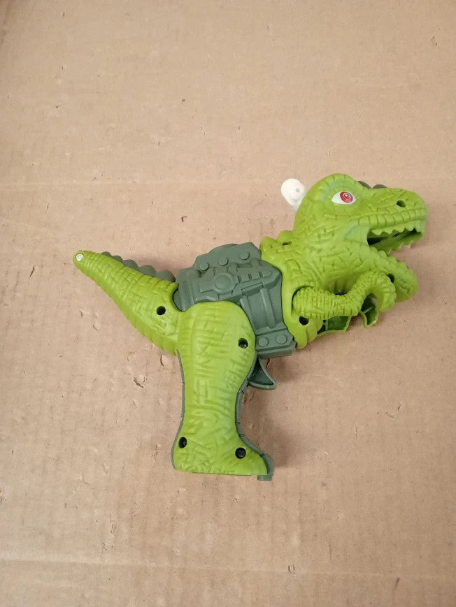 Funtime Gifts Fiery Breath Dinosaur Toy Roaring Realistic Sound Effects Green