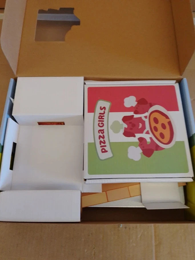 Bluey Wooden Pizza Girls Set Pretend Making Pizza Slices Play Food 3+