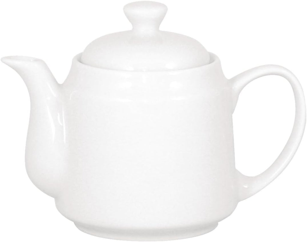 Olympia Athena White Beverage Tea Coffee Pots 430ml 4.21x4.21x2.24cm New