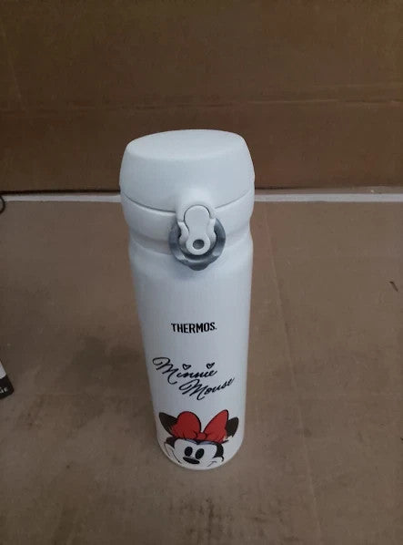 Thermos Disney Minnie Mouse Signature Drink Flask 470ml Reusable 24h Cold New