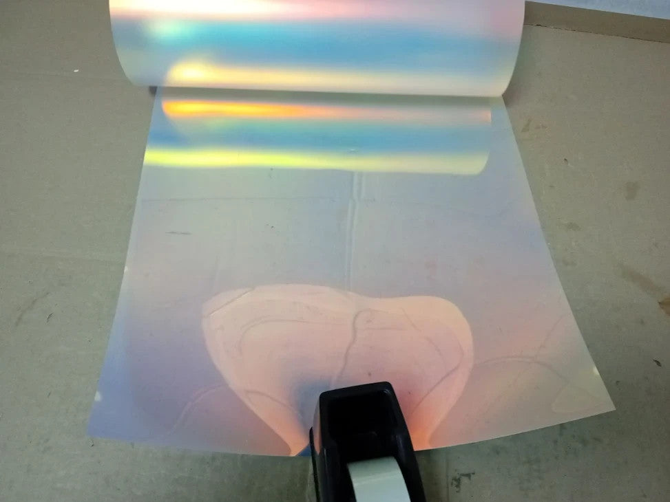 Cricut Smart Iron On Heat Transfer Vinyl 1 Sheet 33cmx0.9m Holographic New