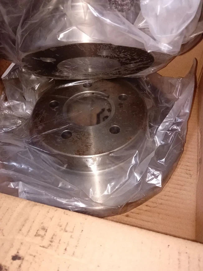 Bosch BD1593 Brake Discs ECE R90 Certified 1 Set Of 2 Discs Metal