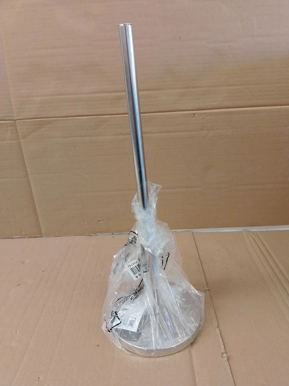 Habitat Stainless Steel Toilet Roll Holder 44x15x15cm Steel Diameter 15cm