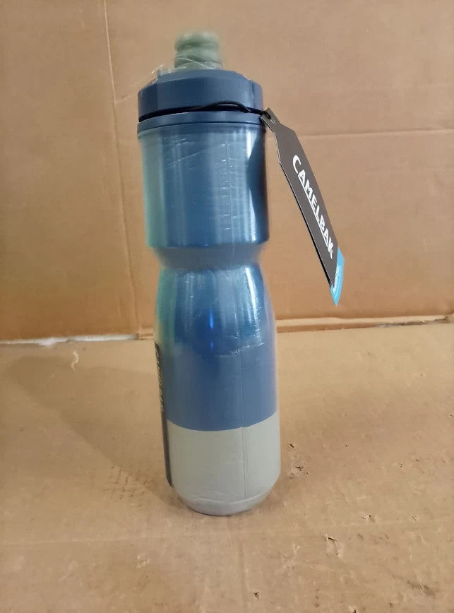 CamelBak Podium Chill Outdoor Water Bottle 24oz Durable Mercury Deep Sea New