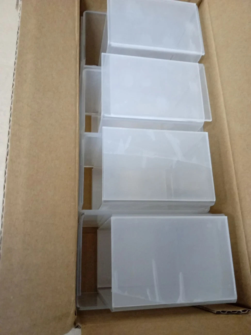 Hedume Pack Clear Acrylic Display Risers 11cmx8cmx5.6cm Stand Figures New