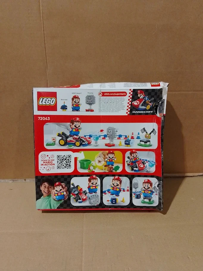 Lego Mario Kart Interactive Mario Standard Kart Toy Race Course Car 7+
