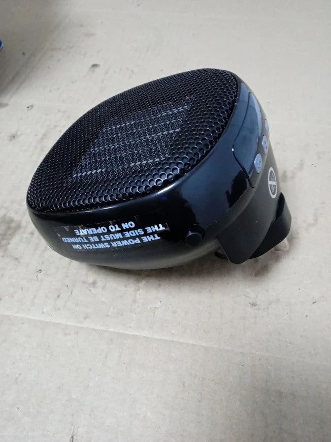 Russell Hobbs RHPH7001 700W Compact Portable Black Ceramic Plug In Fan Heater