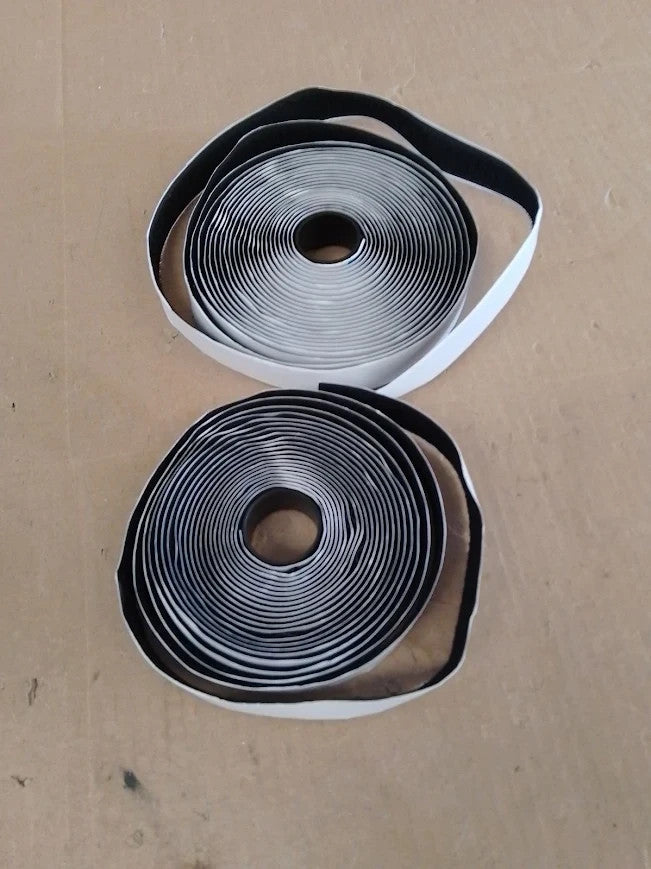 Hook Loop Strip Tape Double Sided Self Adhesive Sticky Fastening 20mmx8m New