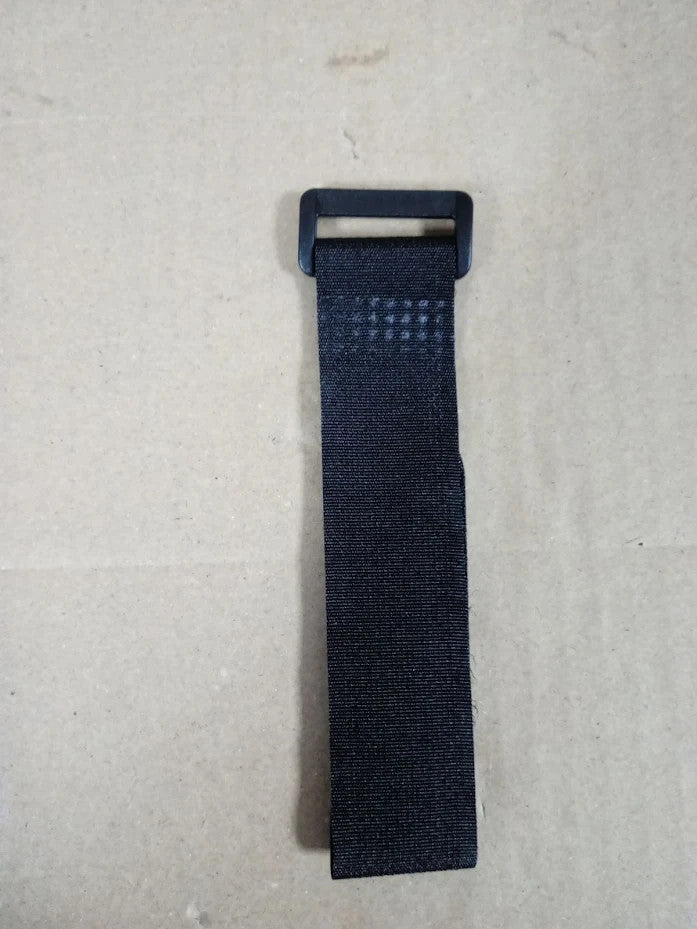 Hook Loop Cable Straps Black Reusable Adjustable Fastening Durable 10 Pieces New