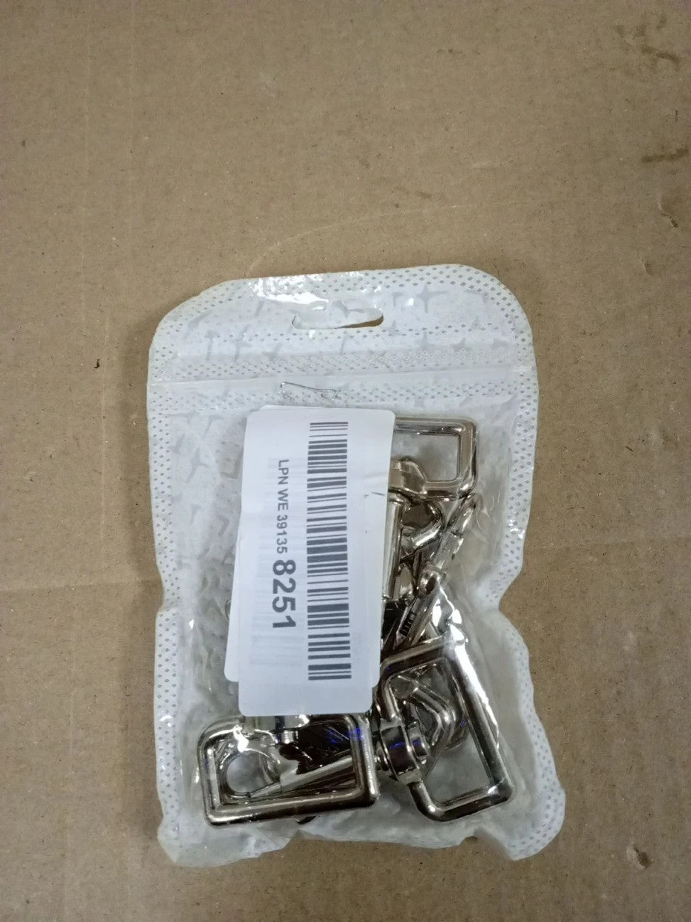 Xihuimay 6 Pieces Single Ended Clips Bolt Snap Hook 59mm Spring Silver New