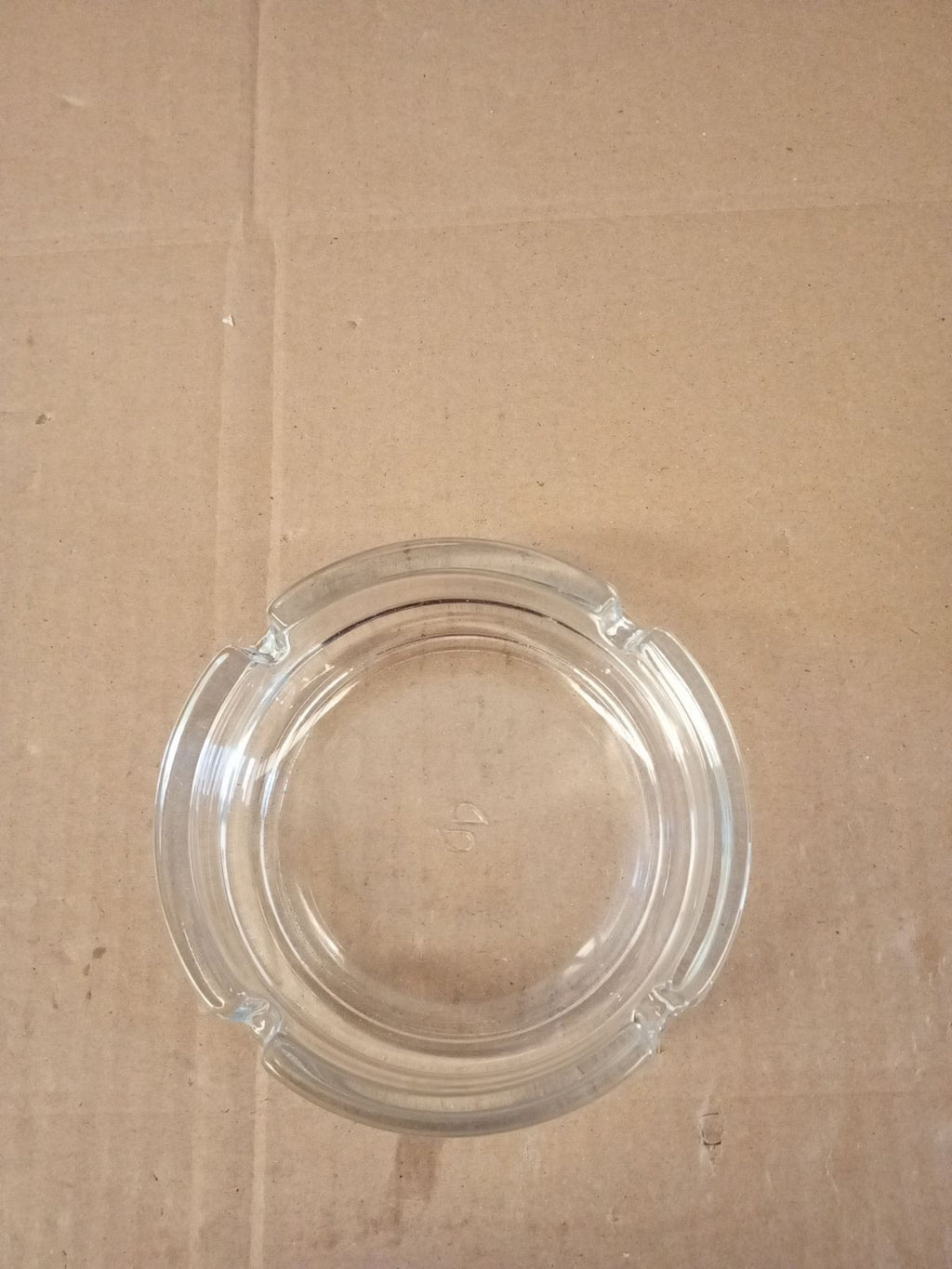 Utopia Clear Stackable Ashtray 4.25" Single 10.7x10.7x3.2cm 1 Pack