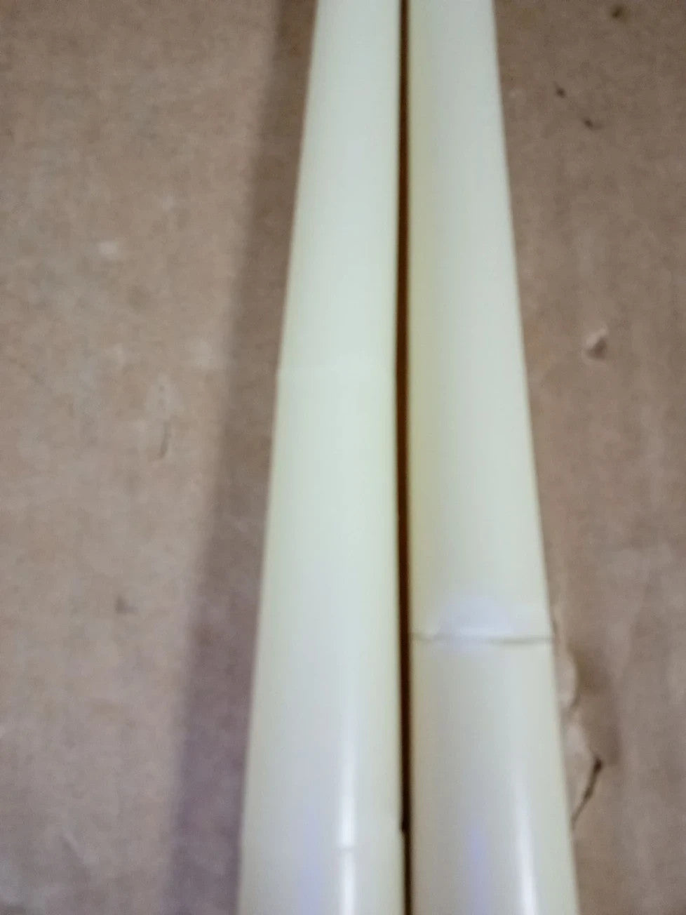 Ivyline Bolsius Tapered Dinner Candles Ivory box 10" 103600352205 10 Pieces