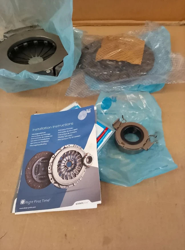 Blue Print ADT330111 Clutch Kit 3 Pieces Release Bearing Toyota Durable Design