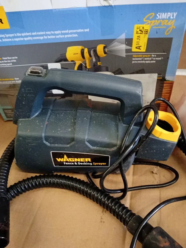 Wagner Fence Decking Paint Sprayer Fences Sheds Decking Garden Furniture