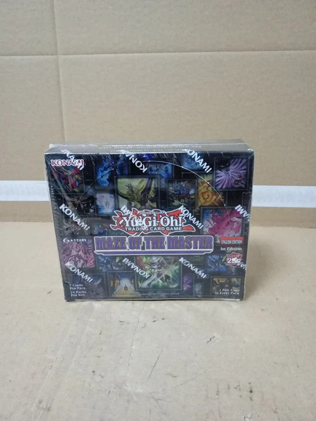 YugiOh Maze Of The Master Booster Display 24pcs Cardboard YGO0012 Games New