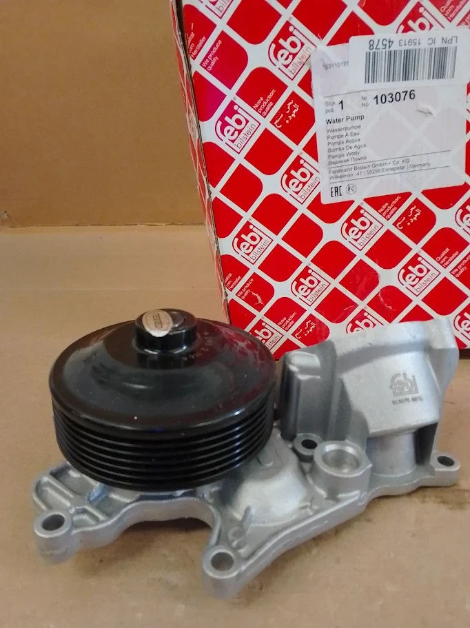 Febi Bilstein 103076 Water Pump Metal For Car 04054224030769 New