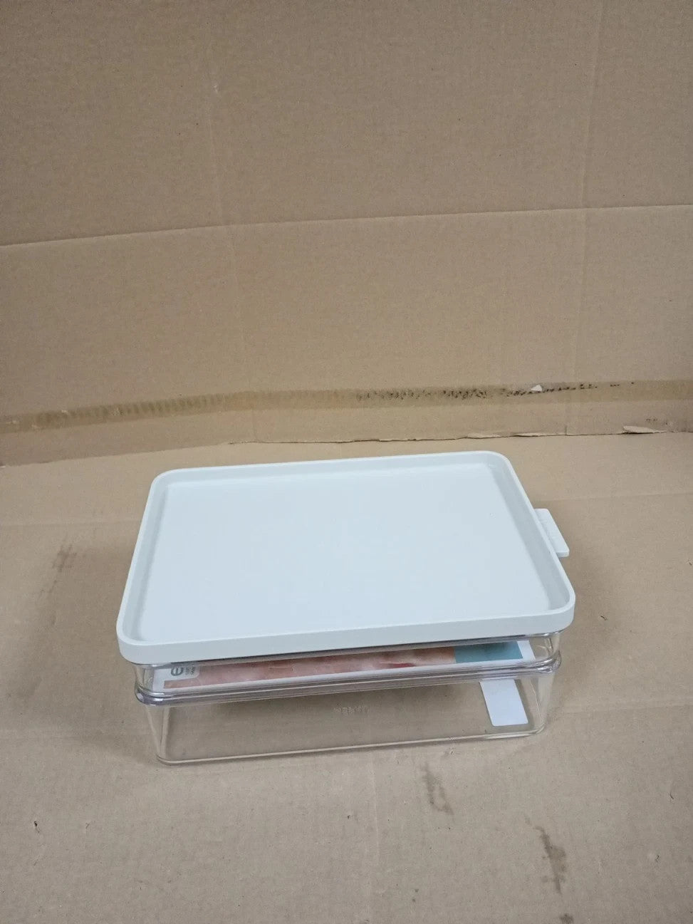 Mepal Fridge Box Breakfast Duo Omnia Nordic White Practical Storage 1 Piece