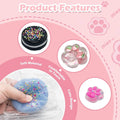 5pc Taba Squishy Kit Biscuit Stress Relief Toy Mini Taba Paw Fruit Cat Claw